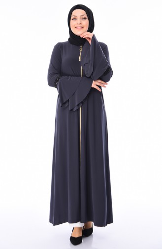 Anthracite Abaya 5905-06