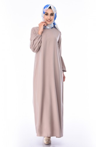 Mink Hijab Dress 1203-10