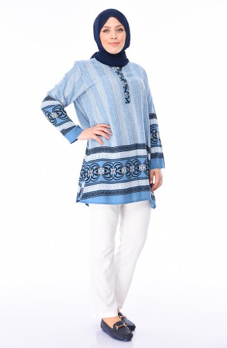 Blouse Indigo 7603-03