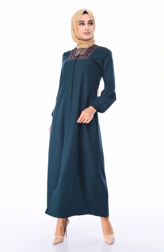 Emerald Green Abaya 2131-07