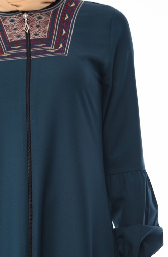 Smaragdgrün Abayas 2131-07