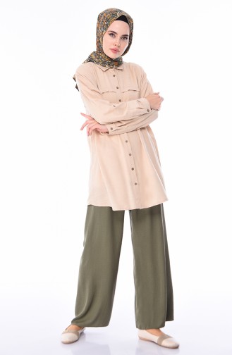 Pantalon Large 2095-04 Khaki 2095-04