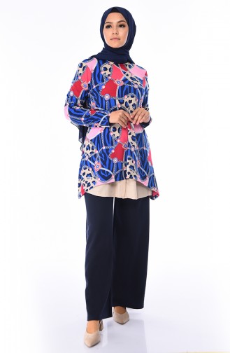 Navy Blue Broek 8108-03