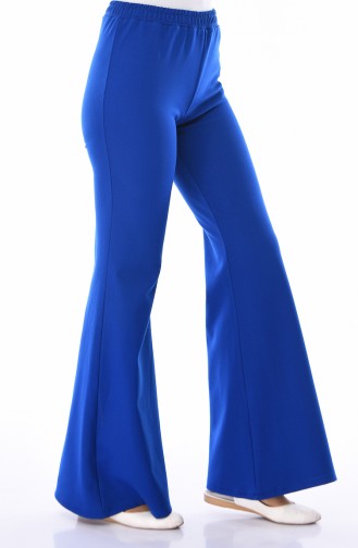 Pantalon Patte Éléphan 2301-07 Bleu Roi 2301-07