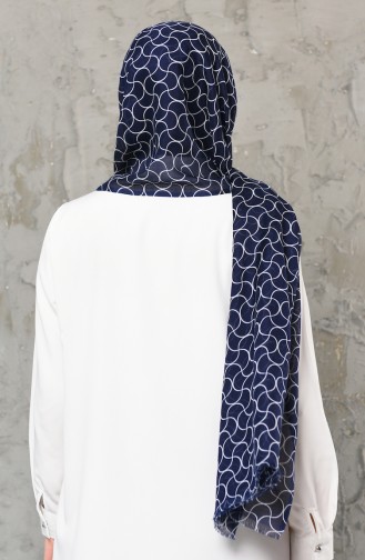 Navy Blue Shawl 600-104