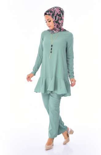 Green Almond Suit 1022-11