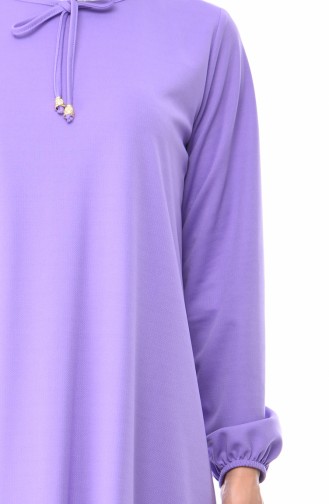 Violet Hijab Dress 9696-01