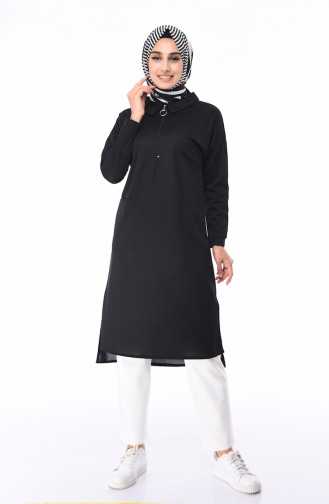 Bat Sleeve Tunic 4173-01 Black 4173-01