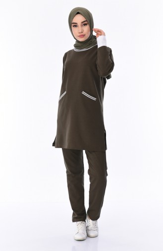 Khaki Tracksuit 18043A-05