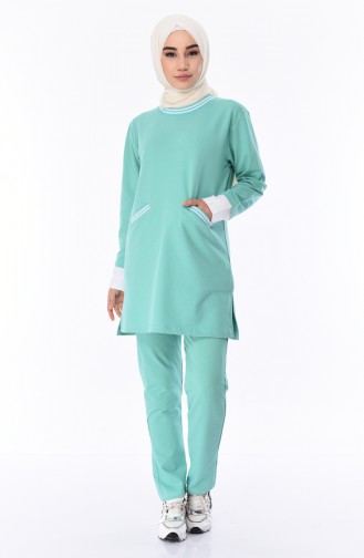 Eşofman Takım 18043A-05 Mint Yeşili