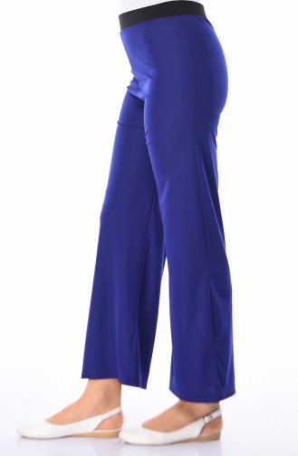 Pantalon Taille élastique 2708-02 Bleu Roi 2708-02