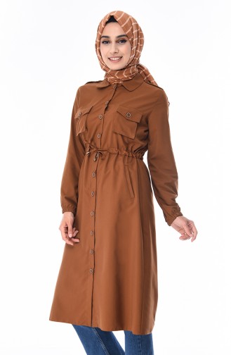 Ziegelrot Trench Coats Models 5476-06