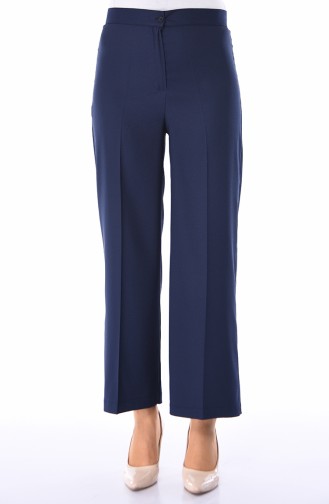 Pantalon Large 1108-02 Bleu Marine 1108-02