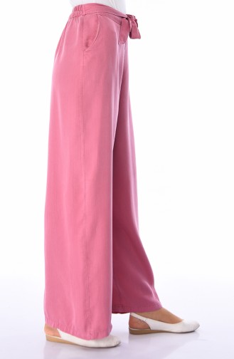 Belted wide-leg Trousers 2564-08 Dry Rose 2564-08