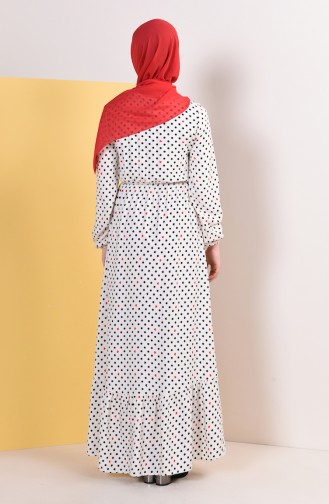 Ecru Hijab Dress 2011-02