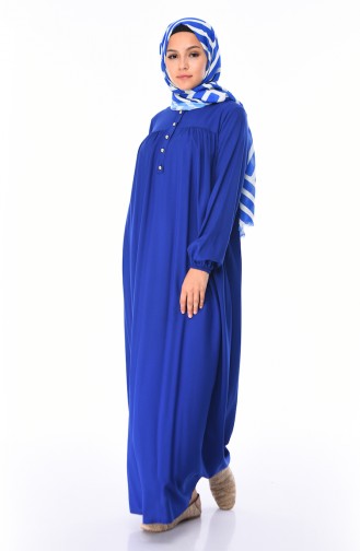 Saxe Hijab Dress 1195-10