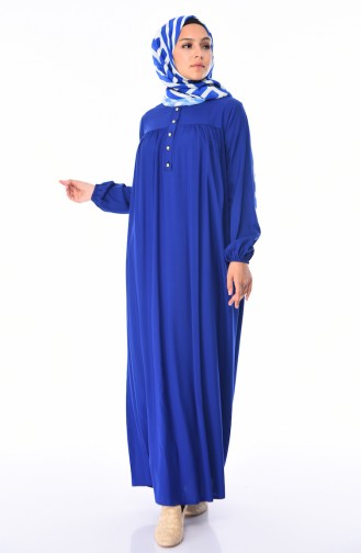 Saxe Hijab Dress 1195-10