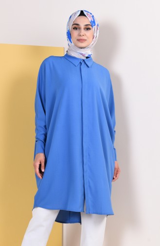 Yarasa Kol Tunik 8Y6881200-01 Mavi