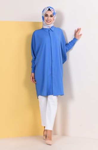 Yarasa Kol Tunik 8Y6881200-01 Mavi