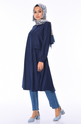 Navy Blue Tuniek 4305-05