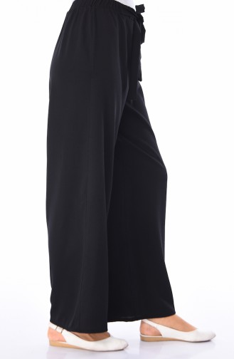 Pantalon Large élastique 0689-03 Noir 0689-03