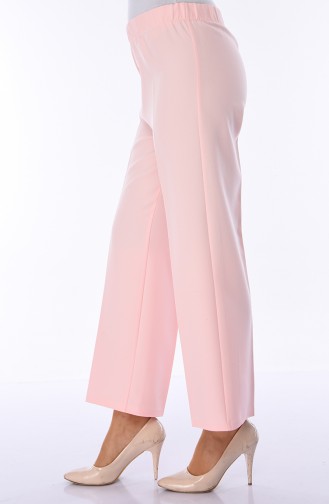 Pantalon Large élastique 0892-04 Rose 0892-04