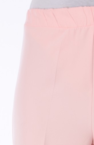 Pantalon Large élastique 0892-04 Rose 0892-04