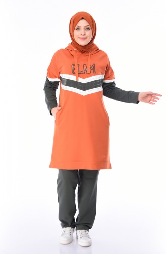 Orange Tracksuit 10005-03