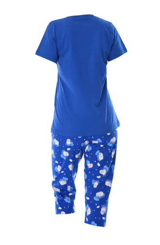 Saks-Blau Pyjama 810163-02