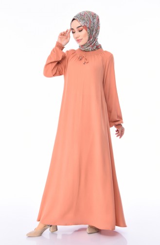 Zwiebelschalen Hijab Kleider 0071-01