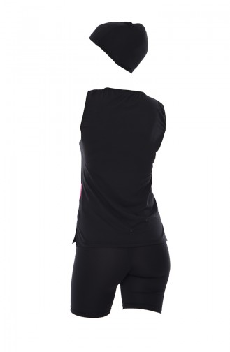 Black Swimsuit Hijab 266-03