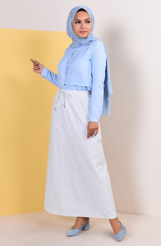 تنورة أزرق كحلي 1001G-04