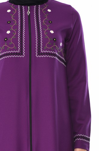 Purple Abaya 99195-06