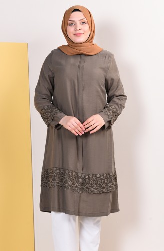 Light Khaki Green Cape 0218-05