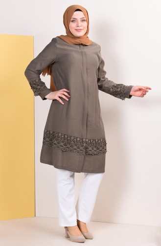 Light Khaki Green Cape 0218-05