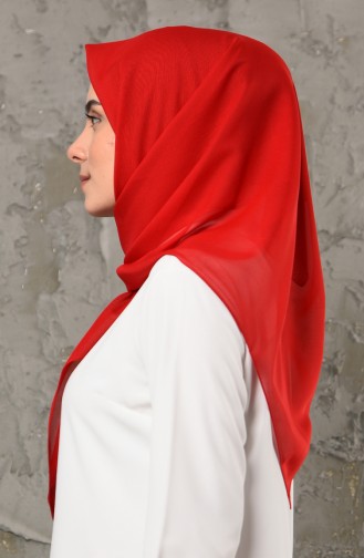 Chiffon Kopftuch 13031-02 Rot 13031-02