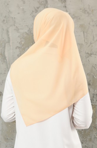 Chiffon Kopftuch 13031-06 Lachs 13031-06