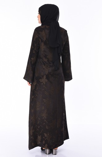 Abaya Grande Taille 1937-01 Noir 1937-01