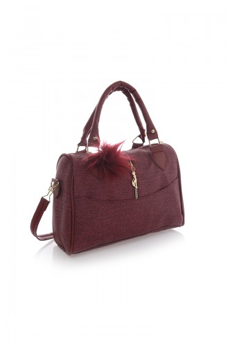 Claret Red Shoulder Bags 122Z-08