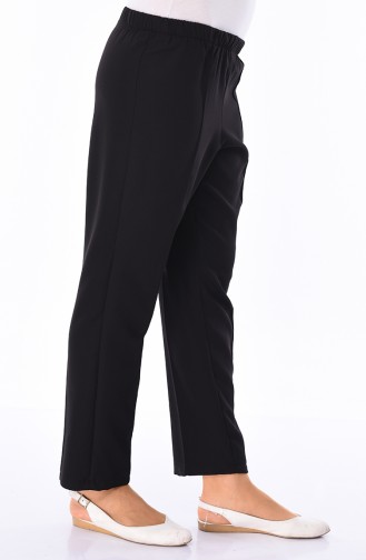 Pantalon Taille élastique 2556-02 Noir 2556-02