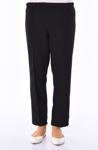 Pantalon Taille élastique 2556-02 Noir 2556-02