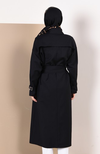 Black Trench Coats Models 90003-05