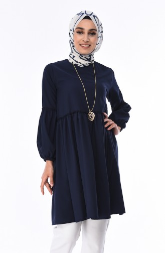 Navy Blue Tuniek 1004-02