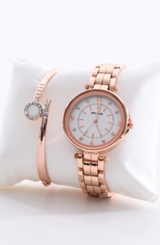 Copper Wrist Watch 211006