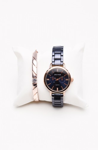 Spectrum Combinaison Montre CW211048 Bleu Marine 211048