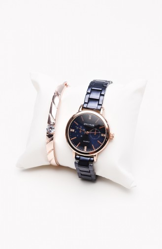Spectrum Combinaison Montre CW211048 Bleu Marine 211048