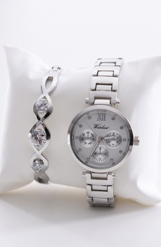White Wrist Watch 211060