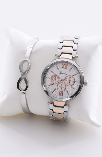 Silver Gray Wrist Watch 211071