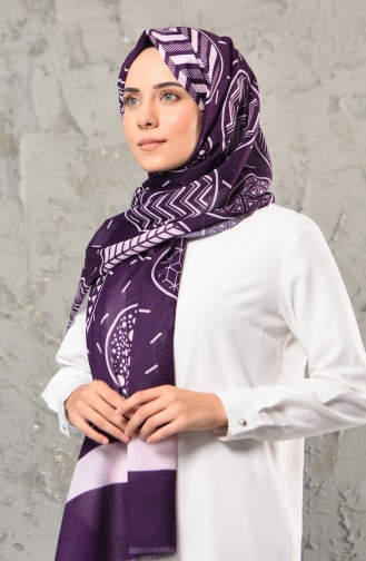 Purple Sjaal 13038-04