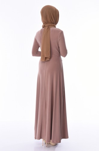 Mink Hijab Dress 0010-02